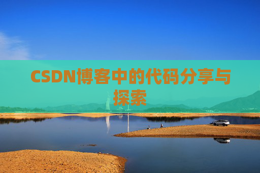 CSDN博客中的代码分享与探索